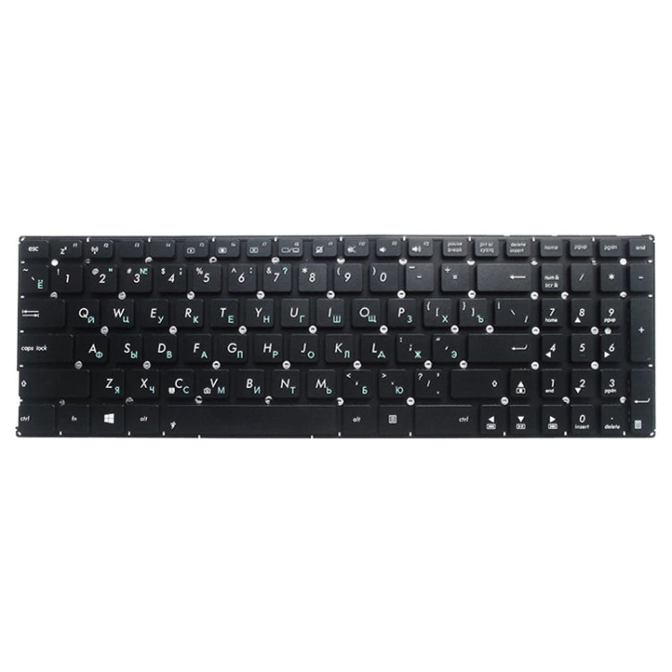 แป้นพิมพ์เวอร์ชัน RU สำหรับ Asus X556 X556U X556UA X556UB X556UF X556UJ X556UQ X556UR X556UV, For Asus X556 (RU Version Black), For Asus X556 (RU Version White)
