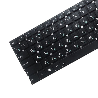 แป้นพิมพ์เวอร์ชัน RU สำหรับ Asus X556 X556U X556UA X556UB X556UF X556UJ X556UQ X556UR X556UV, For Asus X556 (RU Version Black), For Asus X556 (RU Version White)