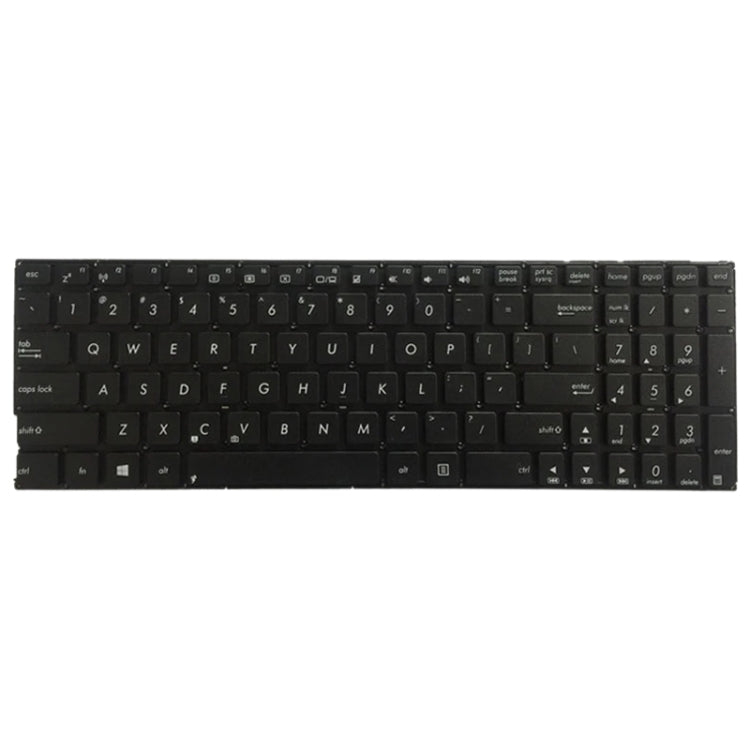 คีย์บอร์ดเวอร์ชั่นอเมริกาสำหรับ Asus X556 X556U X556UA X556UB X556UF X556UJ X556UQ X556UR X556UV, For Asus X556 (Black), For Asus X556 (White)