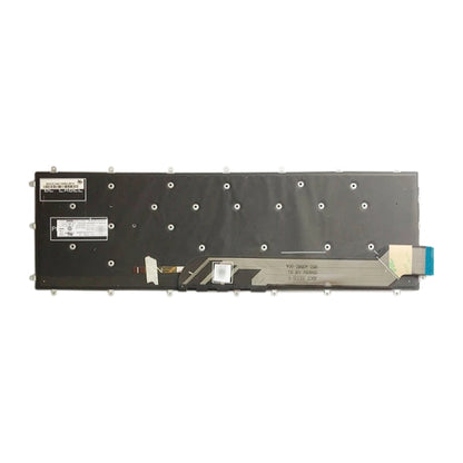 คีย์บอร์ดเวอร์ชั่นอเมริกาพร้อมแสงไฟสำหรับ Dell Inspiron 7567 7566 7577 7587 7570 7580, For Dell Inspiron 7567