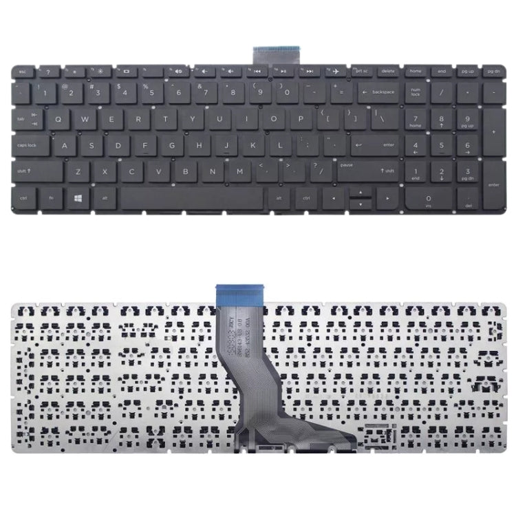 คีย์บอร์ดเวอร์ชั่นอเมริกาสำหรับ HP 15-AB 15-AB065TX 15-AB010TX AB008TX, For HP 15-AB