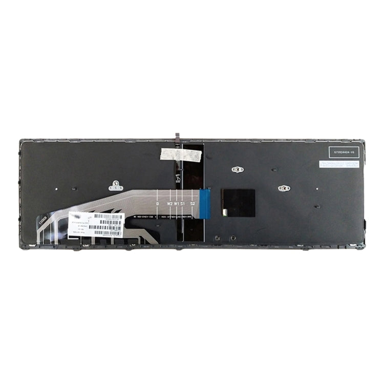 คีย์บอร์ดเวอร์ชั่นอเมริกาพร้อมแสงไฟสำหรับ HP Zbook 15 17 G3 848311-001, For HP Zbook 15(with Backlight)