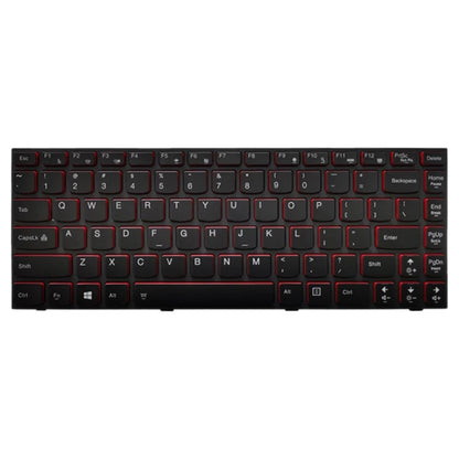 คีย์บอร์ดเวอร์ชั่นอเมริกาพร้อมแสงไฟสำหรับ Lenovo IdeaPad Y400 Y400N Y410P Y430P, For Lenovo IdeaPad Y400