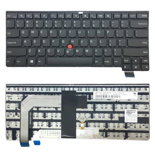 คีย์บอร์ดเวอร์ชั่นอเมริกาสำหรับ Lenovo Thinkpad T460S S2 13 S2 2nd 13 2nd, For Lenovo Thinkpad T460S