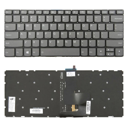 คีย์บอร์ดเวอร์ชั่นอเมริกาพร้อมแสงไฟสำหรับ Lenovo โยคะ 320-14 320S-14IKB 120S-14IAP 520-14IKB14ISK, For Lenovo Yoga 320-14