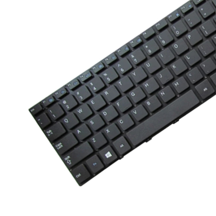 US Version แป้นพิมพ์สำหรับ Samsung NP 370R5E 370R5V 510R5E 450R5E 450R5V 470R5E 450R5J 450R5U, For Samsung 370R5V (Black)