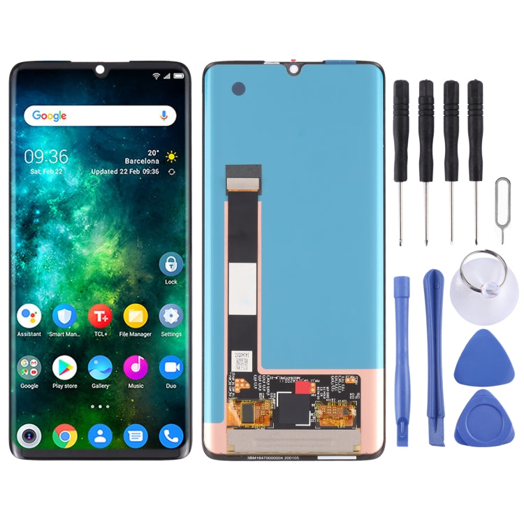 หน้าจอแอลซีดีและชุดประกอบDigitizerสำหรับTCL 10 Pro T799B 799H, For TCL 10 Pro T799B 799H