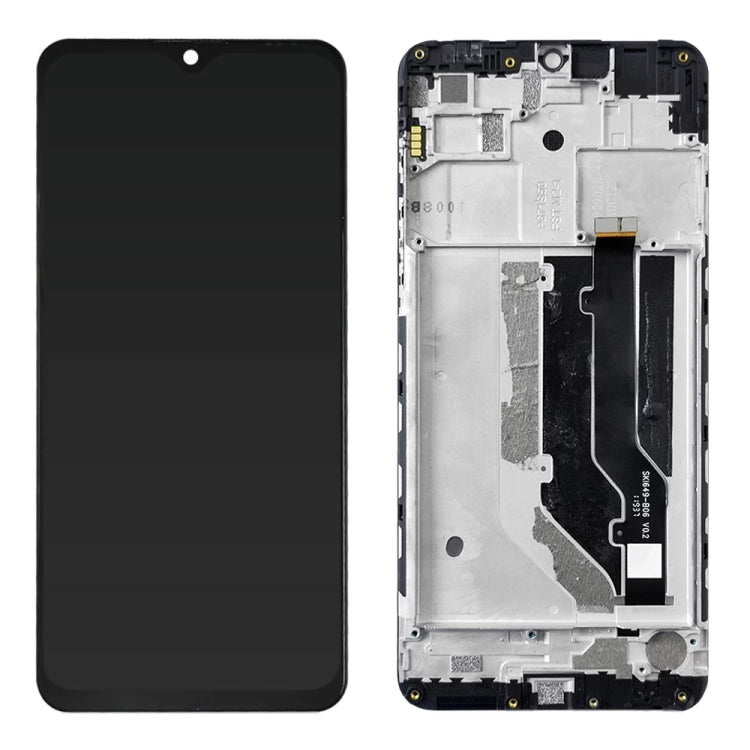 หน้าจอแอลซีดีและชุดประกอบDigitizerพร้อมกรอบสำหรับZTE 20 สมาร์ทV2050, For ZTE 20 Smart V2050