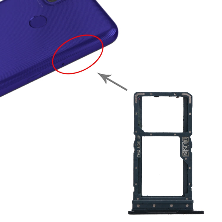 ถาดซิมการ์ด + ถาดซิมการ์ด / ถาดการ์ด Micro SD สำหรับ Motorola Moto G9 Power XT2091-3, For Motorola Moto G9 Power (Green), For Motorola Moto G9 Power (Purple)