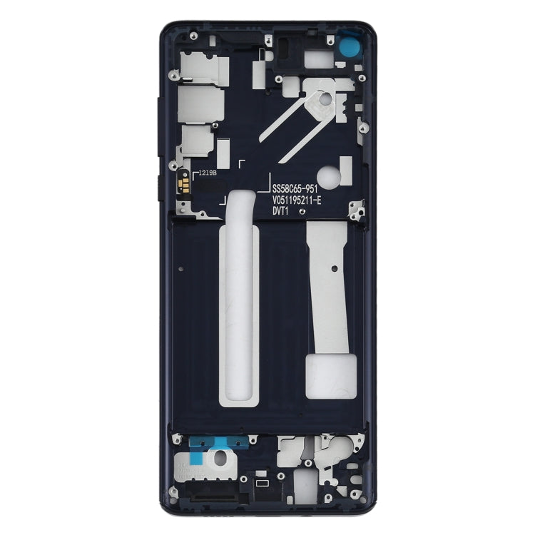 แผ่นปิดกรอบกลางสำหรับ Motorola Edge XT2063-3, For Motorola Edge (Black)