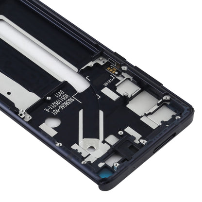 แผ่นปิดกรอบกลางสำหรับ Motorola Edge XT2063-3, For Motorola Edge (Black)