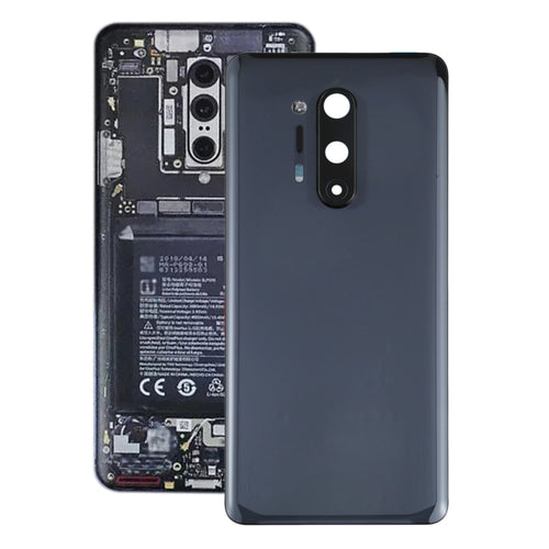 สำหรับฝาหลังแบตเตอรี่ OnePlus 8 Pro พร้อมฝาครอบเลนส์กล้อง, For OnePlus 8 Pro, For OnePlus 8 Pro(with Camera Lens Frame)