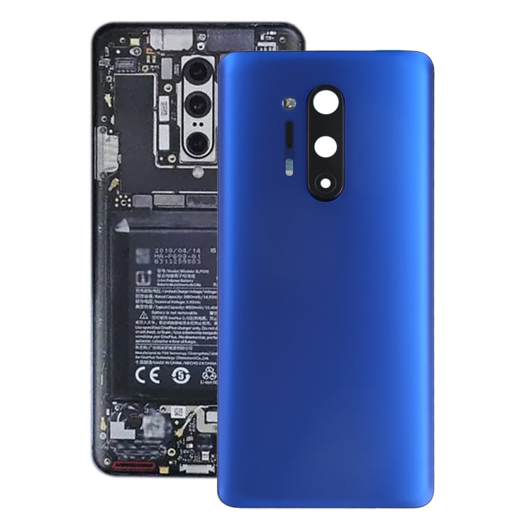 สำหรับฝาหลังแบตเตอรี่ OnePlus 8 Pro พร้อมฝาครอบเลนส์กล้อง, For OnePlus 8 Pro, For OnePlus 8 Pro(with Camera Lens Frame)