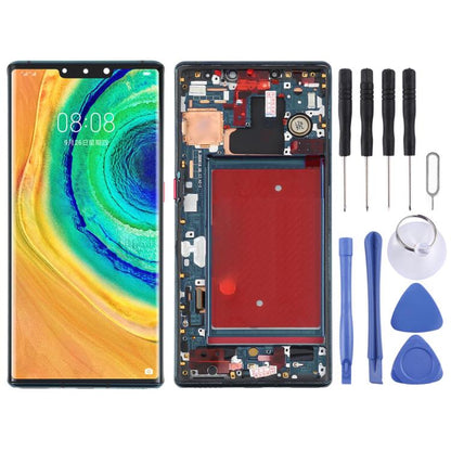 หน้าจอแอลซีดีและชุดประกอบDigitizerพร้อมกรอบสำหรับHuawei Mate 30 Pro, For Huawei Mate 30 Pro