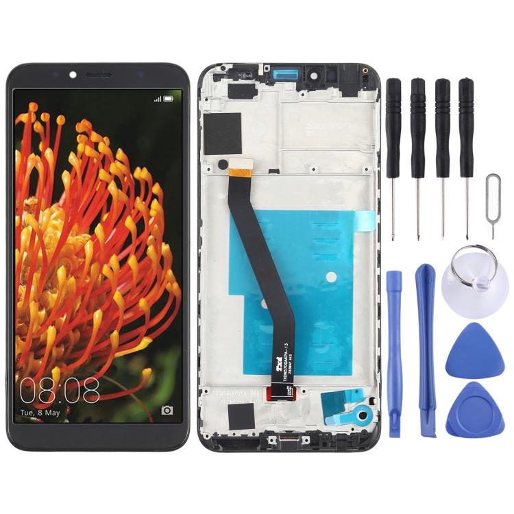 หน้าจอ LCD และชุดประกอบ Digitizer พร้อมกรอบสำหรับ Huawei Y6 (2018), For Huawei Y6 (2018)