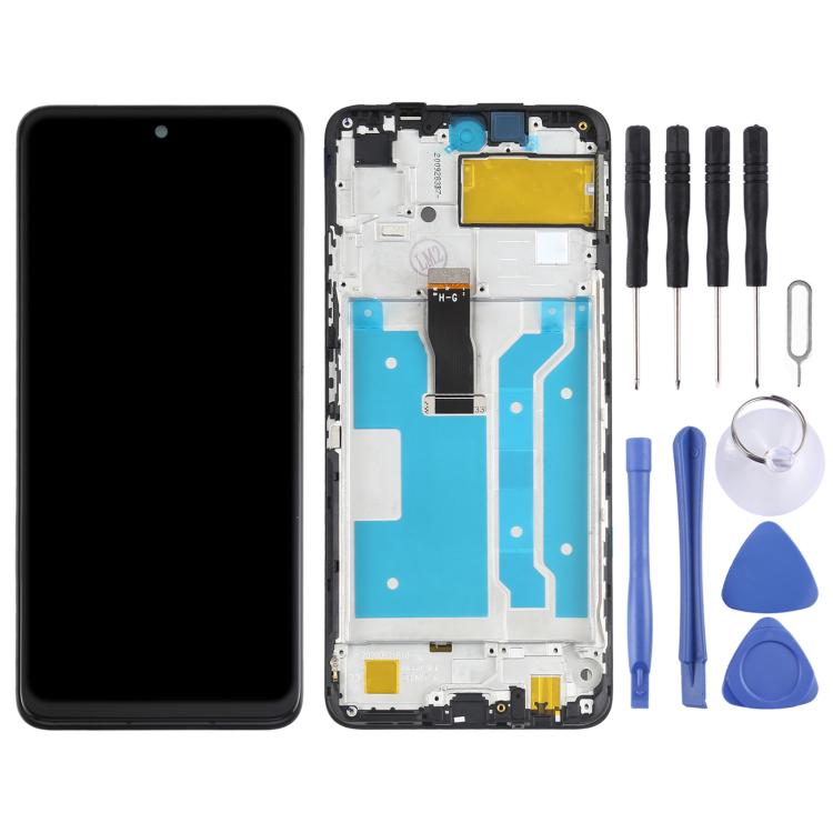 หน้าจอแอลซีดีและชุดประกอบDigitizerพร้อมกรอบสำหรับHuawei P Smart 2021, For Huawei P Smart 2021