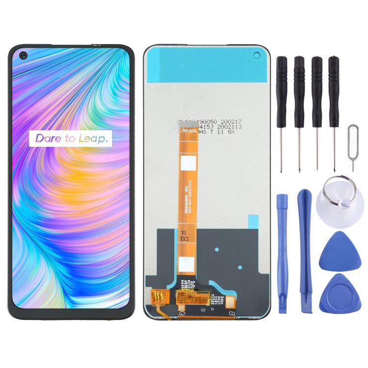 หน้าจอแอลซีดีและชุดประกอบDigitizerสำหรับOPPO Realme Q2 RMX2117, For Realme Q2