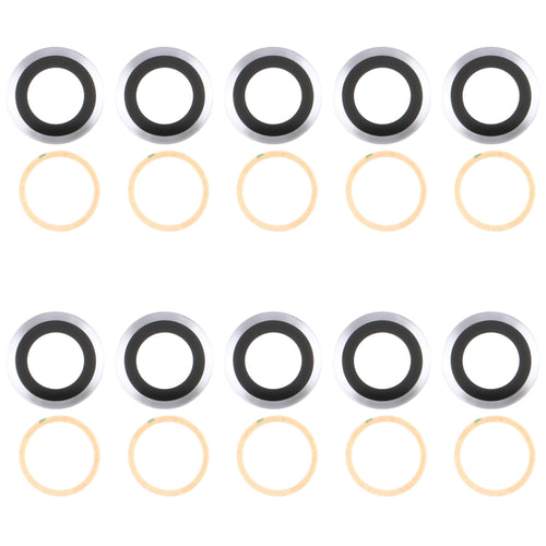 10 ชิ้นเลนส์กล้องด้านหลังสำหรับ Xiaomi Mi 11 M2011K2C M2011K2G, For Xiaomi  Mi 11