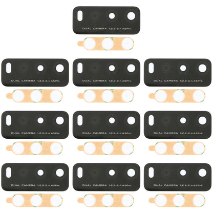 สำหรับVivo Y11s / Y30 มาตรฐาน / Y30G / Y12s / Y12a / Y12s 2021 10 ชิ้นเลนส์กล้องหลัง, For Vivo Y11s/ Y30 Standard / Y30G / Y12s / Y12a / Y12s 2021