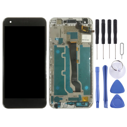 หน้าจอแอลซีดีและชุดประกอบDigitizerพร้อมกรอบสำหรับVodafone Smart Ultra 6 VF-995N VF995N, For Vodafone Smart Ultra 6