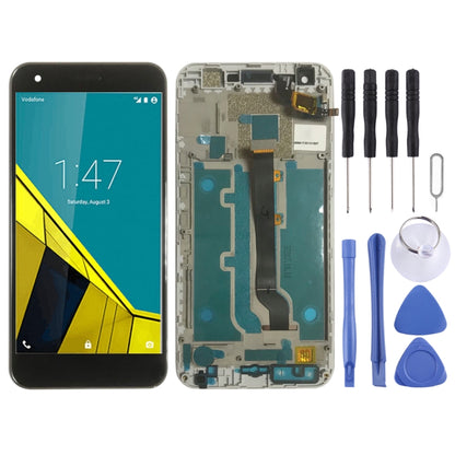 หน้าจอแอลซีดีและชุดประกอบDigitizerพร้อมกรอบสำหรับVodafone Smart Ultra 6 VF-995N VF995N, For Vodafone Smart Ultra 6