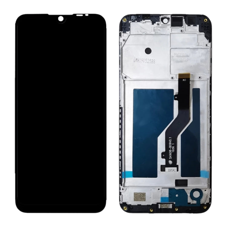 หน้าจอแอลซีดีและชุดประกอบDigitizerพร้อมกรอบสำหรับZTE Blade A7 2019 2019RU, For ZTE Blade A7 2019