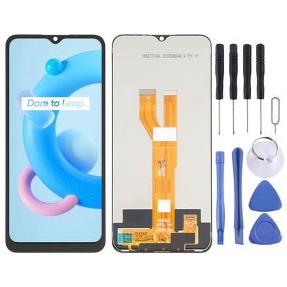หน้าจอแอลซีดีต้นฉบับและชุดประกอบDigitizerเต็มสำหรับOPPO Realme C20 / C21 RMX3201 RMX3063, For Realme C20
