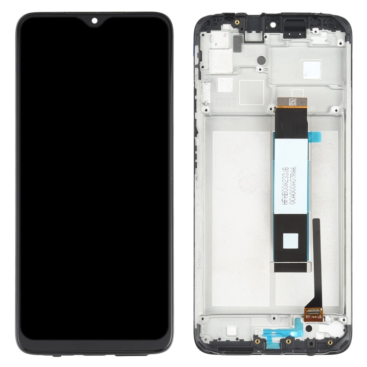 หน้าจอ LCD และ Digitizer Full ASSEMBLY พร้อมกรอบสำหรับ Xiaomi Redmi หมายเหตุ 9 4G / Poco M3 / Redmi 9 Power M2010J19SC M2010J19CG, For Xiaomi Redmi Note 9 4G