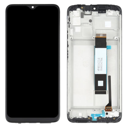 หน้าจอ LCD และ Digitizer Full ASSEMBLY พร้อมกรอบสำหรับ Xiaomi Redmi หมายเหตุ 9 4G / Poco M3 / Redmi 9 Power M2010J19SC M2010J19CG, For Xiaomi Redmi Note 9 4G