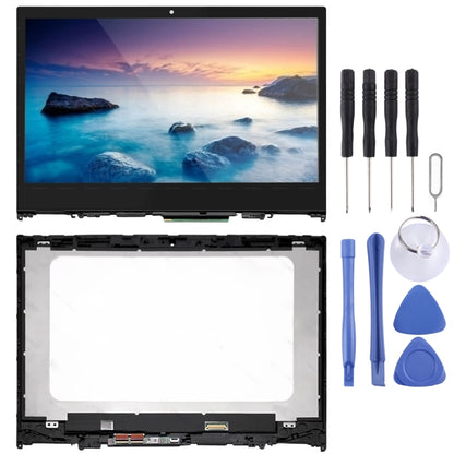 1366x768 HD หน้าจอ LCD และ Digitizer Full Assembly พร้อมกรอบสำหรับ Lenovo IdeaPad Flex 5-14 5-1470 5-1480, For Lenovo IdeaPad Flex 5-14 (1366 x 768)