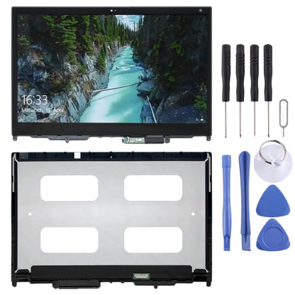 1920x1080 FHD หน้าจอ LCD และ Digitizer Full Assembly พร้อมกรอบสำหรับ Lenovo โยคะ 370-13 LP133WF4-SPA1, For Lenovo YOGA 370-13