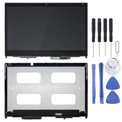 1920x1080 FHD หน้าจอ LCD และ Digitizer Full Assembly พร้อมกรอบสำหรับ Lenovo โยคะ 370-13 LP133WF4-SPA1, For Lenovo YOGA 370-13