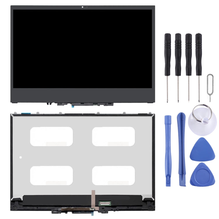 1920x1080 FHD 30 Pin หน้าจอ LCD และ Digitizer Full Assembly พร้อมกรอบสำหรับ Lenovo โยคะ 720-13 720-13IKB 5D10K81089, For Lenovo Yoga 720-13 (1920 x 1080)