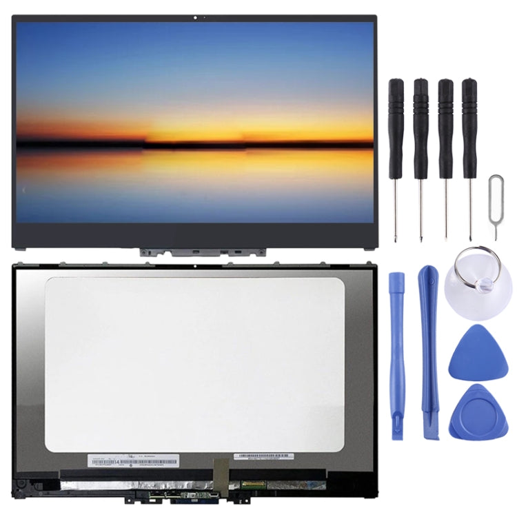 1920x1080 FHD 30 Pin หน้าจอ LCD และ Digitizer Full Assembly พร้อมกรอบสำหรับ Lenovo โยคะ 720-15 720-15IKB, For Lenovo Yoga 720-15 (1920 x 1080)