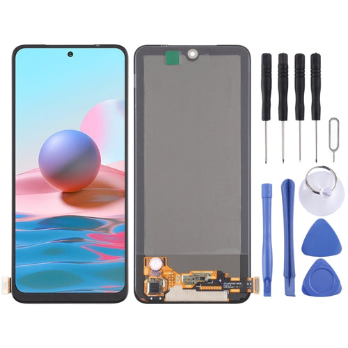 ต้นฉบับAMOLEDวัสดุหน้าจอแอลซีดีและDigitizerสมัชชาเต็มสำหรับXiaomi R Edmiหมายเหตุ 10 4 กรัม/R Edmiหมายเหตุ 10 วินาที/R Edmiหมายเหตุ 11 SEอินเดีย/Poco M5s M2101K7AI, M2101K7AG, For Xiaomi Redmi Note 10 / Redmi Note 11 SE India / Poco M5s  (Original)