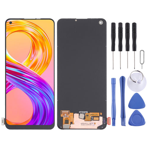 หน้าจอ LCD วัสดุ Super AMOLED ดั้งเดิมและชุดประกอบDigitizerสำหรับOPPO Realme 8 Pro, For Realme 8 Pro (Original)