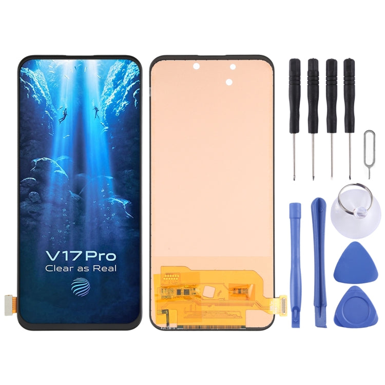 หน้าจอ LCD วัสดุ TFT และชุดประกอบDigitizer (ไม่รองรับการระบุลายนิ้วมือ) สำหรับ Vivo V17 Pro, For Vivo V17 Pro (TFT)