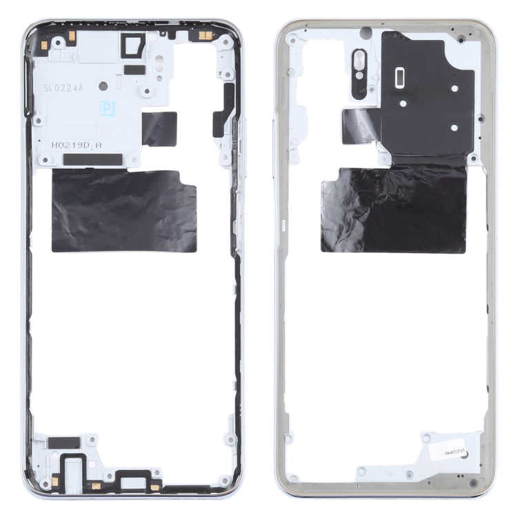 แผ่นปิดกรอบกลางสำหรับ Xiaomi Redmi หมายเหตุ 10 M2101K7AI M2101K7AG, For Xiaomi Redmi Note 10