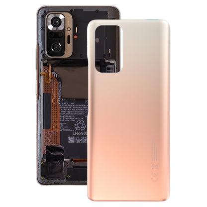 ฝาหลังแบตเตอรี่เดิมสำหรับ Xiaomi Redmi Note 10 Pro Max / Redmi Note 10 Pro 4G / Redmi Note 10 Pro (อินเดีย) M2101K6P M2101K6G M2101K6I M2101K7AI M2101K7AG, For Xiaomi Redmi Note 10 Pro Max (Original), For Xiaomi Redmi Note 10 Pro Max