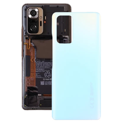 ฝาหลังแบตเตอรี่เดิมสำหรับ Xiaomi Redmi Note 10 Pro Max / Redmi Note 10 Pro 4G / Redmi Note 10 Pro (อินเดีย) M2101K6P M2101K6G M2101K6I M2101K7AI M2101K7AG, For Xiaomi Redmi Note 10 Pro Max (Original), For Xiaomi Redmi Note 10 Pro Max