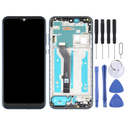 หน้าจอแอลซีดีและชุดประกอบDigitizerพร้อมกรอบสำหรับMotorola Moto E (2020), For Motorola Moto E (2020)