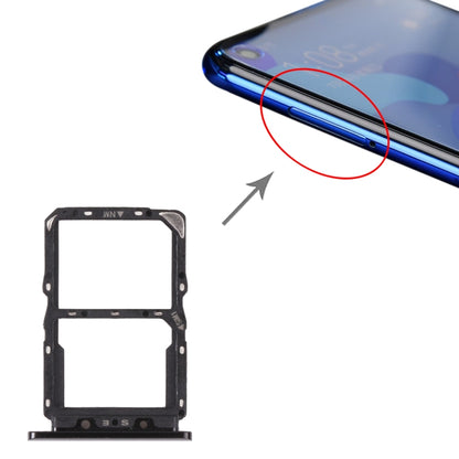 ถาดซิมการ์ด + ถาดการ์ด NM สำหรับ Huawei Nova 5 Pro, For Huawei Nova 5 Pro