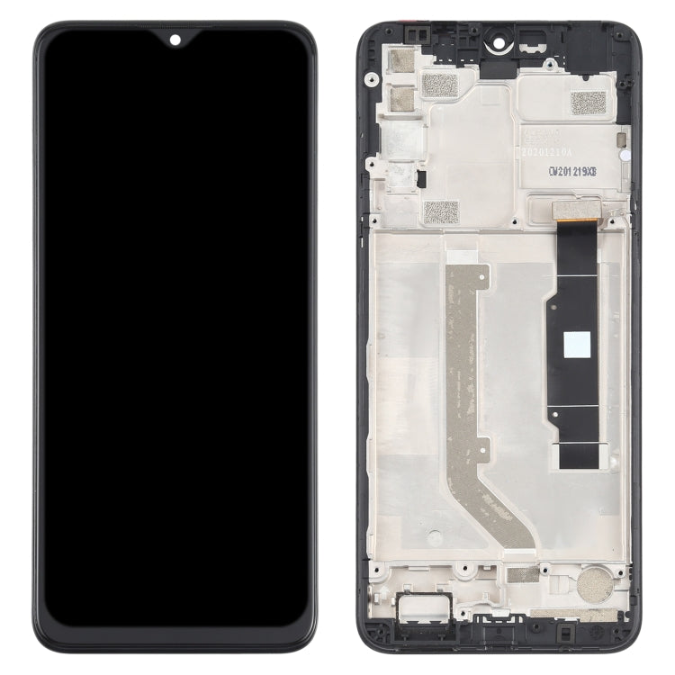 หน้าจอแอลซีดีและชุดประกอบDigitizerพร้อมกรอบสำหรับTCL 20 SE T761H, For TCL 20 SE