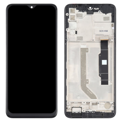 หน้าจอแอลซีดีและชุดประกอบDigitizerพร้อมกรอบสำหรับTCL 20 SE T761H, For TCL 20 SE