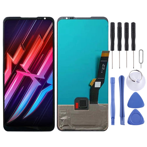 วัสดุ OLED หน้าจอแอลซีดีและชุดประกอบ Digitizer สำหรับ ZTE Nubia Red Magic 6 / Nubia Red Magic 6 Pro, For ZTE Nubia RedMagic 6 (OLED Material)