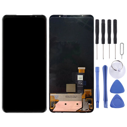 หน้าจอ LCD และชุดประกอบ Digitizer สำหรับ Asus ROG โทรศัพท์ 5 ZS673KS I005DA, For Asus ROG Phone 5
