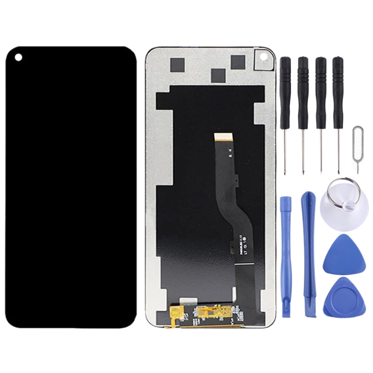 หน้าจอแอลซีดีและชุดประกอบDigitizerสำหรับTCL 10 5G T790Y, For TCL 10 5G