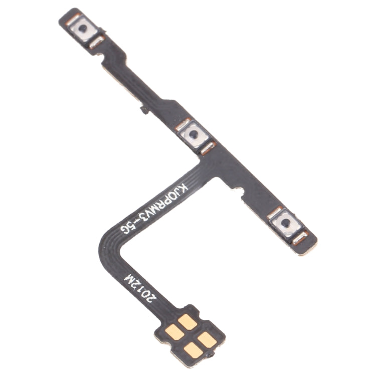 สำหรับปุ่มเปิด/ปิดไอโฟนและปุ่มปรับระดับเสียง Flex Cable, For OPPO Realme V3