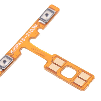 สำหรับ OPPO A15s / A15 CPH2185 CPH2179 ปุ่มเปิดปิดและปุ่มปรับระดับเสียง Flex Cable, For OPPO A15s / A15