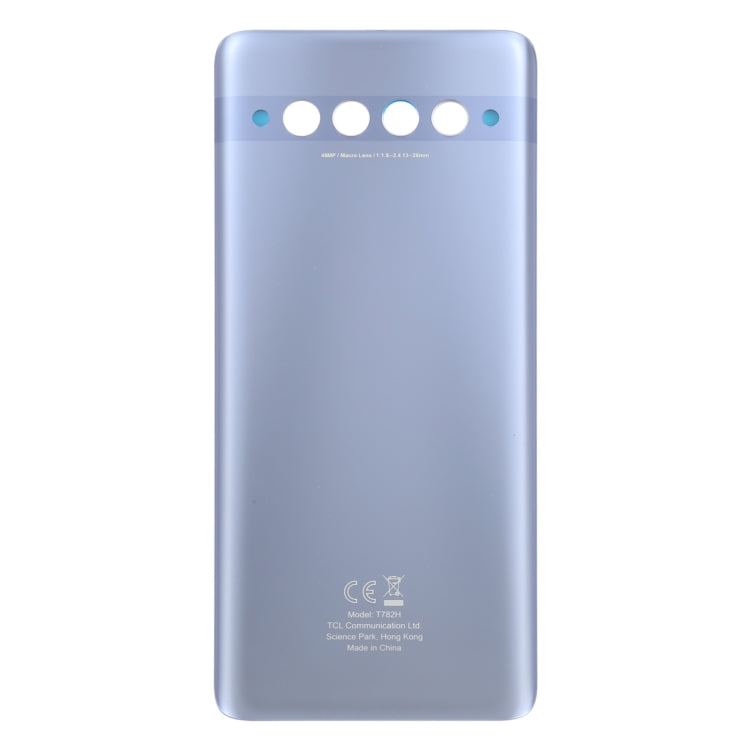 ฝาหลังแบตเตอรี่เดิมสำหรับ TCL 10 Plus T782H, For TCL 10 Plus(Purple)